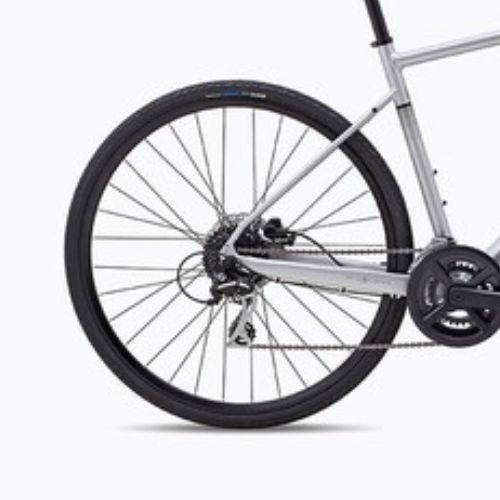 Pánsky crossový bicykel Marin Fairfax 2  700C lesklý strieborný/čierny