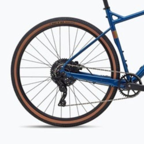 Štrkový bicykel Marin DSX 700C lesklá modrá/oranžová