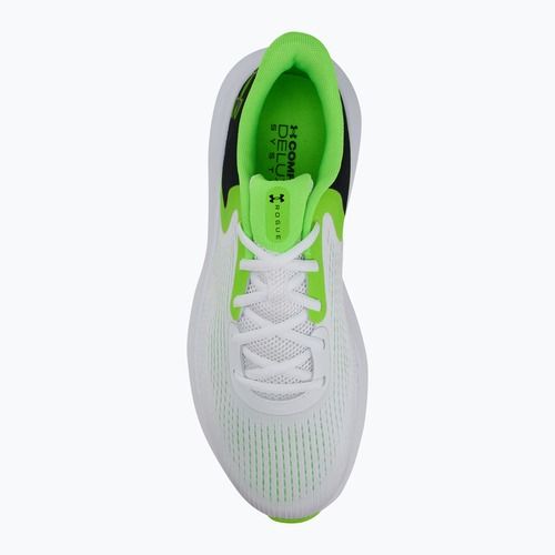Pánske bežecké topánky Under Armour Charged Rogue 5 white/black/hyper green