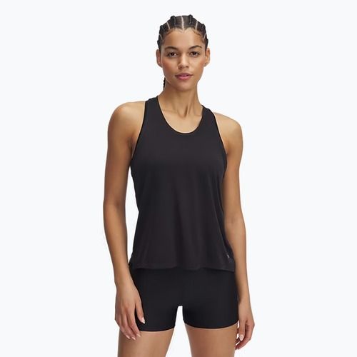 Dámske bežecké tielko tank top Under Armour Launch Camo Singlet black/reflective