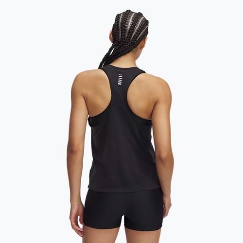 Dámske bežecké tielko tank top Under Armour Launch Camo Singlet black/reflective