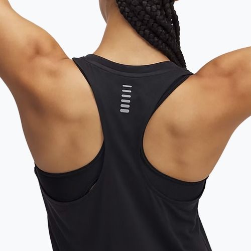 Dámske bežecké tielko tank top Under Armour Launch Camo Singlet black/reflective