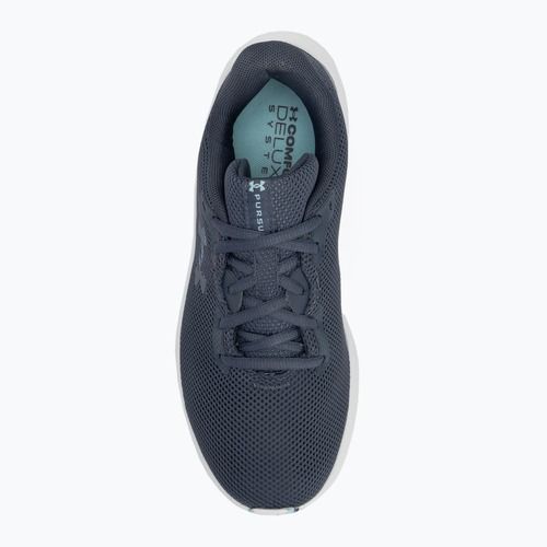 Dámske bežecké topánky Under Armour Charged Pursuit 4 downpour grey/downpour grey/metallic gravel