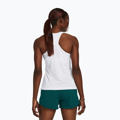 Dámske bežecké tielko tank top Under Armour Launch Singlet white/reflective