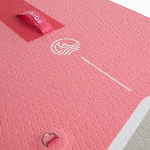 Súprava doska SUP nafukovacia AQUASTIC Perth 9'10" pink