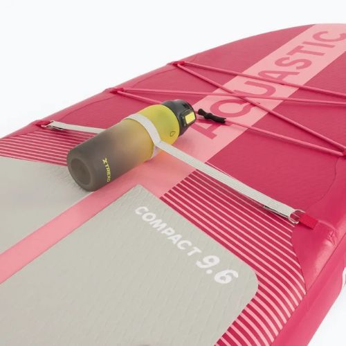 Súprava doska SUP nafukovacia AQUASTIC Compact 9'6" pink