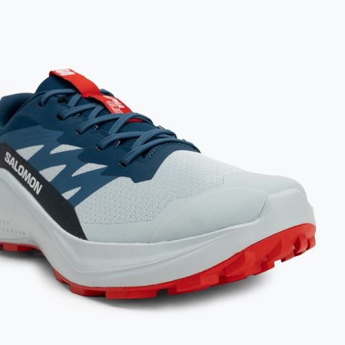 Pánske bežecké topánky Salomon Alphaglide ballad blue/dark blue/fiery red