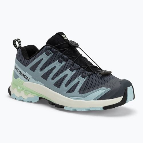 Dámske bežecké topánky Salomon XA Pro 3D V9 turbulencie/iced aqua/patina green