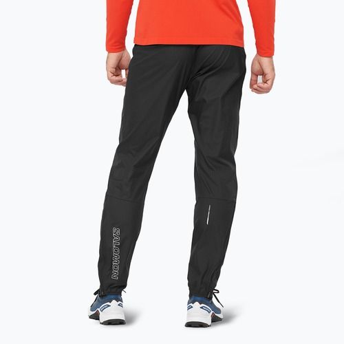 Pánske bežecké nohavice Salomon Bonatti Trail deep black