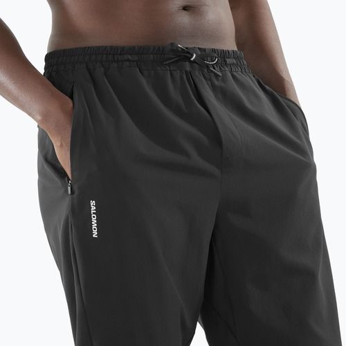 Pánske bežecké nohavice Salomon SHAKEout Core deep black
