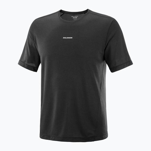 Pánske bežecké tričko Salomon SHAKEout Core deep black