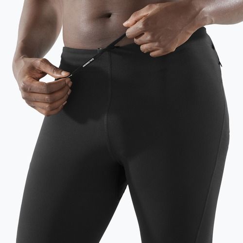 Pánske bežecké legíny Salomon SHAKEout Core deep black