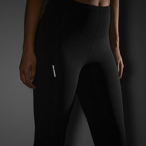 Dámske bežecké legíny Salomon SHAKEout Core 28" deep black