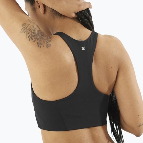 Tréningová podprsenka Salomon SHAKEout Core deep black