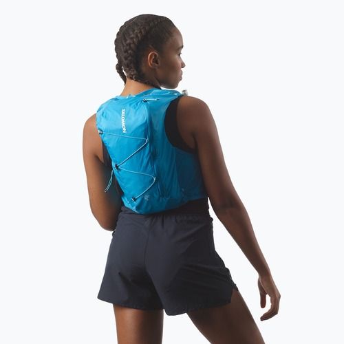 Bežecká vesta Salomon Active Skin 8 Set blue danube/blue curacao