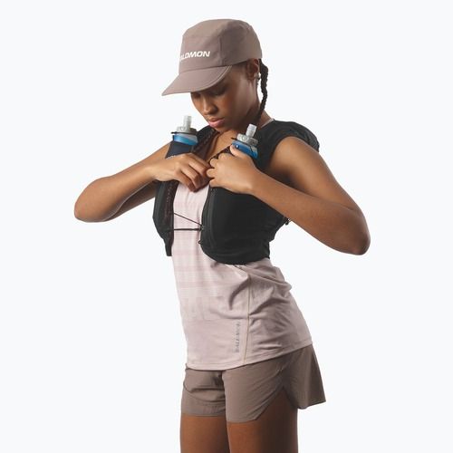 Dámska bežecká vesta Salomon ADV SKIN 12 Set black/asphalt new