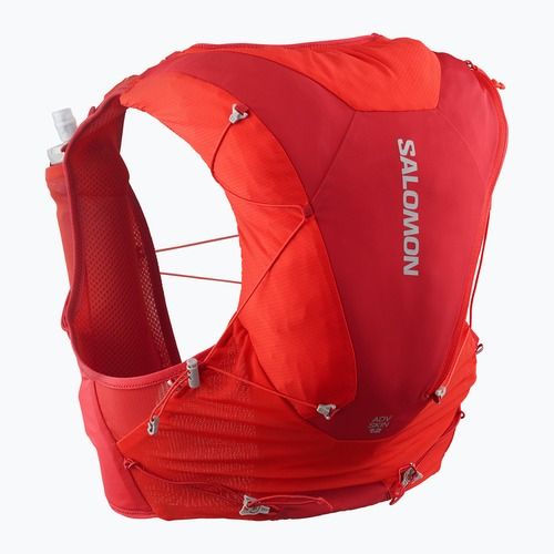 Bežecká vesta Salomon ADV SKIN 12 Set flame scarlet/haude red