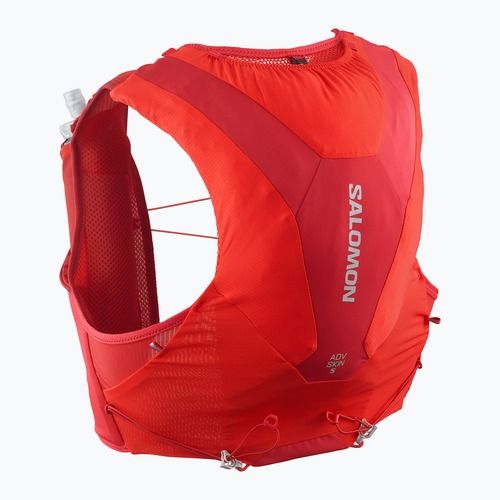 Bežecká vesta Salomon ADV SKIN 5 Set flame scarlet/haute red