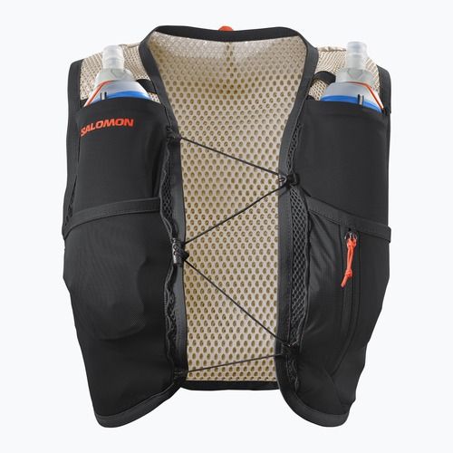 Dámska bežecká vesta Salomon Active Skin 4 Set emerglow/black