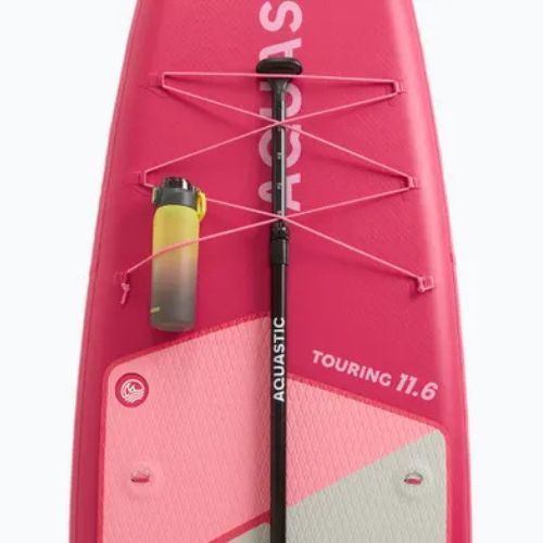 Súprava doska SUP nafukovacia AQUASTIC Touring 11'6" pink