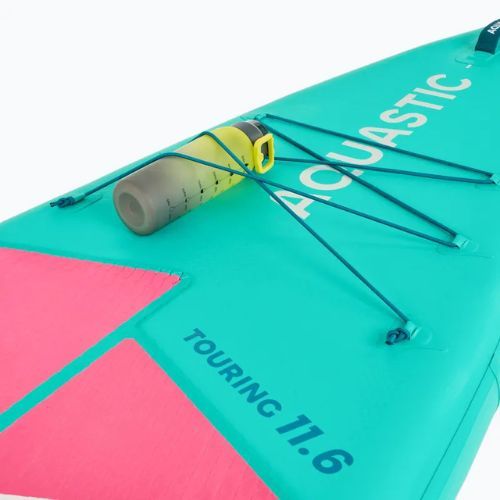 Súprava doska SUP nafukovacia AQUASTIC Touring 11'6" green