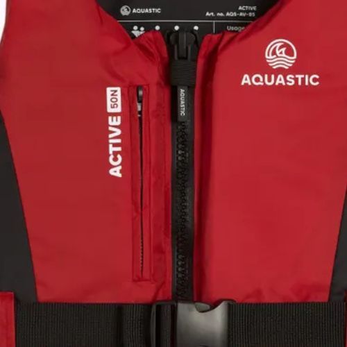 AQUASTIC Active 50N červená bezpečnostná vesta