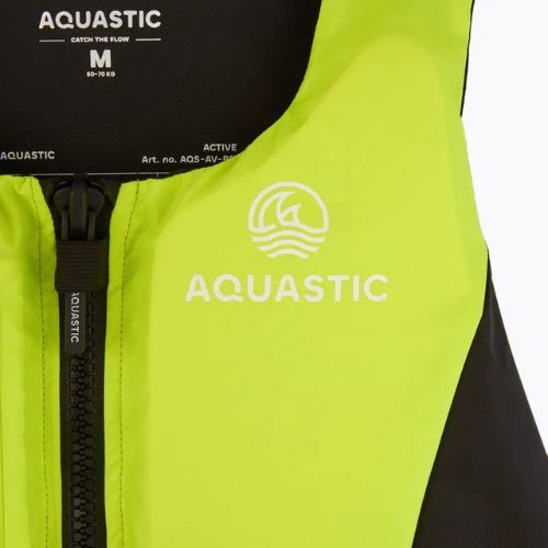 Žltá bezpečnostná vesta AQUASTIC Active 50N