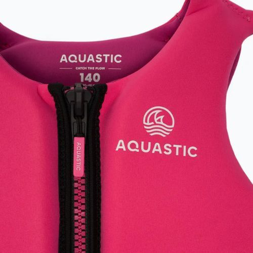 Detská vesta AQUASTIC Youth 50N belay pink