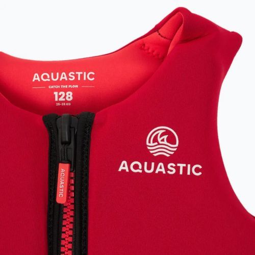 Detská plávacia vesta AQUASTIC Youth 50N Red