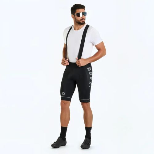 Pánske cyklistické šortky ATTABO Kirun Pro Bib Shorts Cargo black