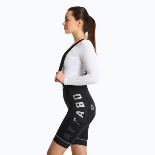 Dámske cyklistické šortky ATTABO Kirun Pro WMNS Bib Shorts Cargo black