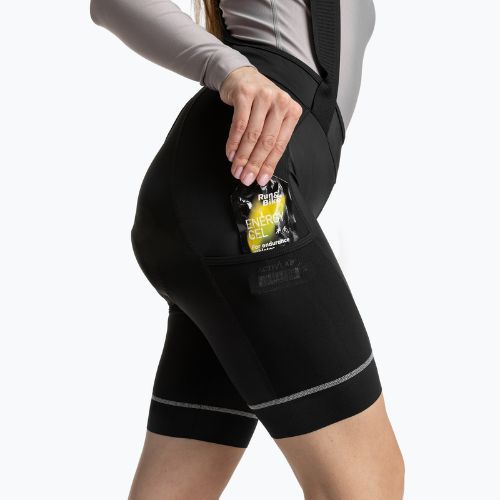Dámske cyklistické šortky ATTABO Kirun Pro WMNS Bib Shorts Cargo black
