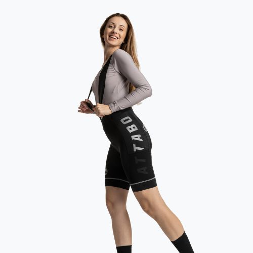 Dámske cyklistické šortky ATTABO Kirun Pro WMNS Bib Shorts Cargo black