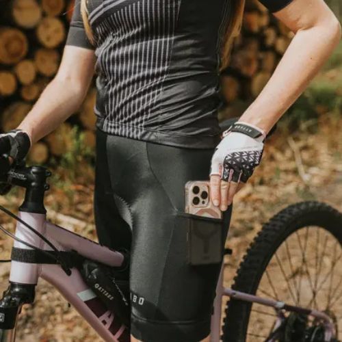 Dámske cyklistické šortky ATTABO Kiro WMNS black