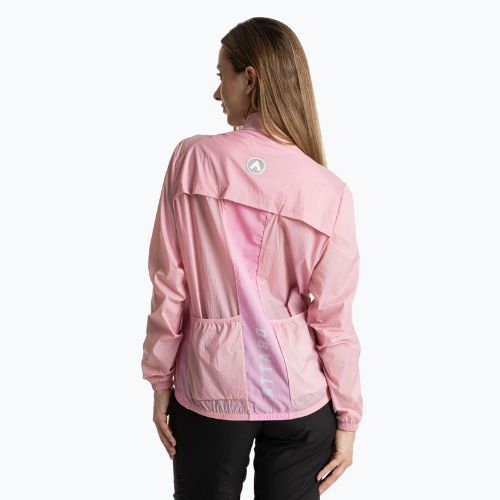 Dámska cyklistická bunda ATTABO Cahayo Jacket Windproof pink