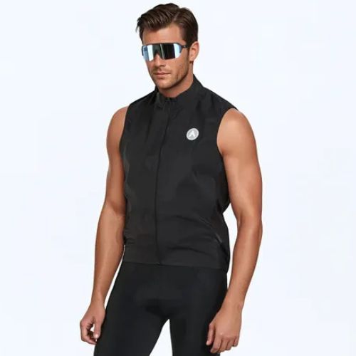Cyklistická vesta ATTABO Cahayo Vest Windproof black