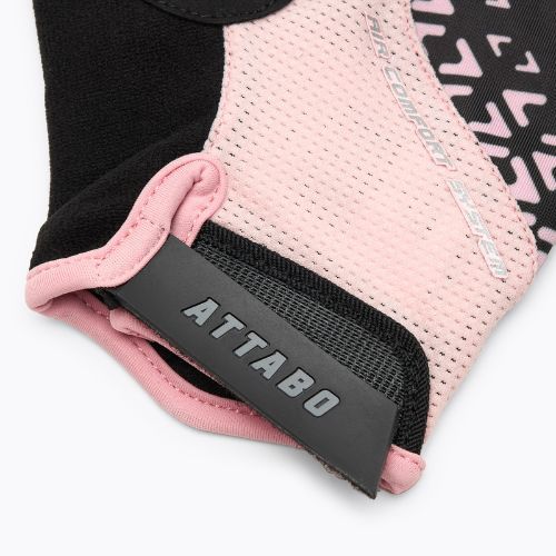 Dámske cyklistické rukavice ATTABO Vito WMNS gel shock proof pink/black
