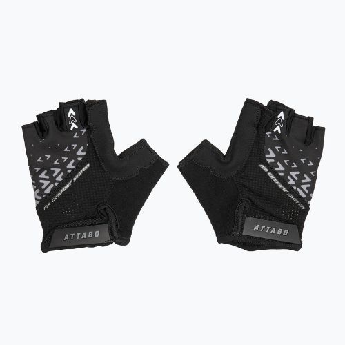 Detské cyklistické rukavice ATTABO Vito JRB gel shock proof black