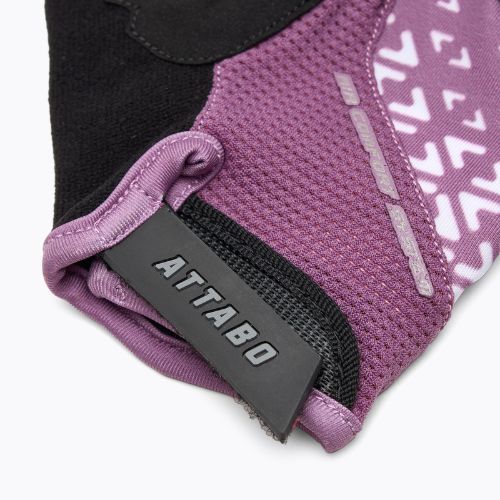 Detské cyklistické rukavice ATTABO Vito JRG gel shock proof pink/black
