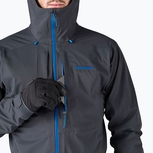 Pánska bunda do dažďa Patagonia M10 Storm smolder blue
