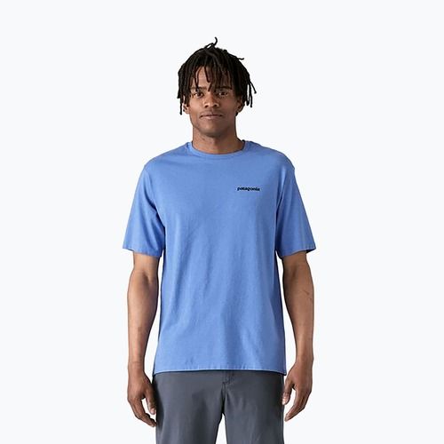 Pánske tričko Patagonia P-6 Logo Responsibili-Tee abundant blue