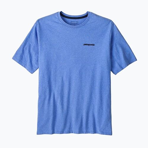 Pánske tričko Patagonia P-6 Logo Responsibili-Tee abundant blue