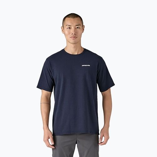 Pánske tričko Patagonia P-6 Logo Responsibili-Tee new navy