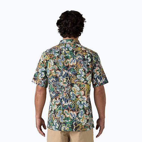 Patagonia pánske tričko Tidal Threads Camp undersea/ink black