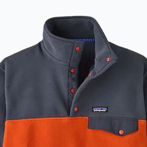 Pánska trekingová mikina Patagonia LW Synch Snap-T P/O pollinator orange