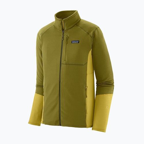 Pánska fleecová mikina Patagonia R1 Hybrid graze green