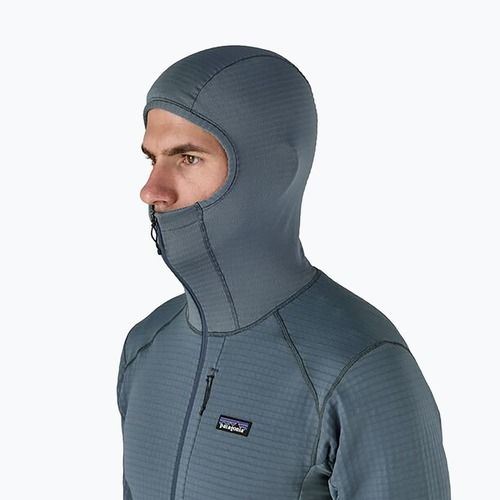 Pánska softshellová bunda Patagonia R1 Hybrid Pullover utility blue
