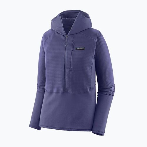 Dámska softshellová bunda Patagonia R1 Hybrid Pullover Hoody solstice purple
