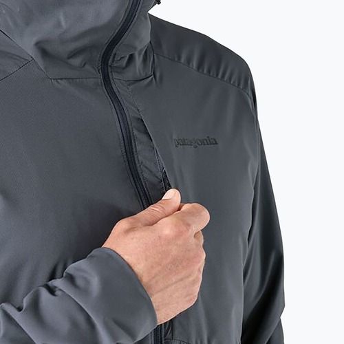 Pánska hybridná bunda Patagonia Nano-Air Ultralight Full-Zip Hoody smolder blue