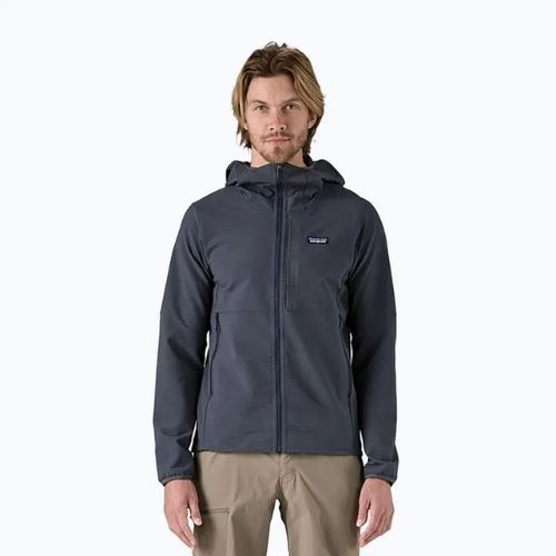 Pánska mikina Patagonia R1 TechFace Hoody smolder blue